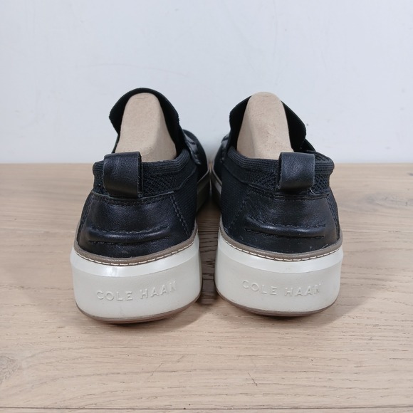 Cole Haan Loafers Mens 13 Slip On Shoes Blue Mesh Modern Casual Sneakers - Picture 4 of 9